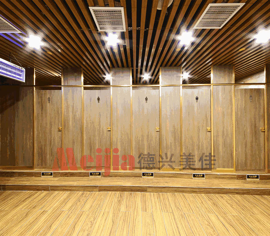 防潮板卫生间隔断施工效果展示